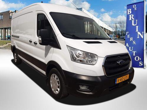 Ford Transit Facelift model 350 2.0 TDCI L3H2 Trend 130Pk Ai, Auto's, Bestelauto's, Lease, Handgeschakeld, Wit, Ford, Financial lease