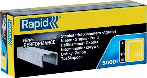 Rapid Nr. 13 Fijndraadnieten 10 mm - 5000 Nietjes, Doe-het-zelf en Verbouw, Gereedschap | Handgereedschap, Nieuw, Ophalen of Verzenden