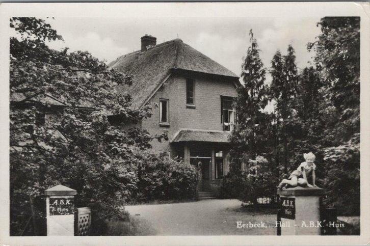 HALL - EERBEEK - Hall, A.B.K. Huis, Verzamelen, Ansichtkaarten | Nederland, Verzenden
