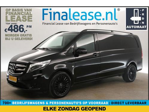 Mercedes-Benz Vito 119 CDI Extra Lang 191PK AUT Trekh €486pm, Auto's, Bestelauto's, Lease, Automaat, Diesel, Mercedes-Benz, Zwart