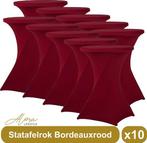 Statafelrok bordeauxrood 80 cm per 10 (Diverse artikelen), Kinderen en Baby's, Speelgoed | Actiefiguren, Ophalen of Verzenden