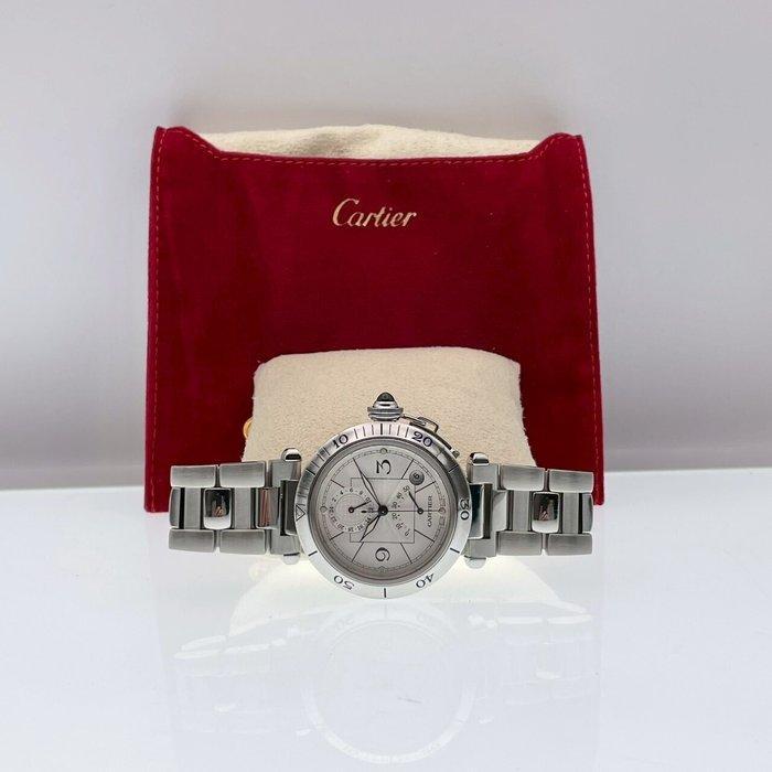 Cartier - Pasha GMT Power Reserve - W3103755 2388 - Heren -, Sieraden, Tassen en Uiterlijk, Horloges | Heren