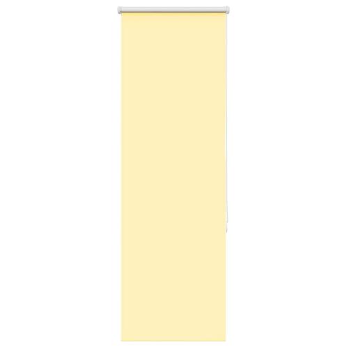 vidaXL Rolgordijn 40x175 cm stof verduisterend geel, Huis en Inrichting, Stoffering | Gordijnen en Lamellen, Nieuw, Verzenden