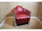 Online Veiling: 1x Aviator Fauteuil - Rood, Nieuw