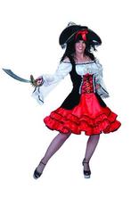 Carnavalskostuum: Piratenvrouw Sailora, Kleding | Dames, Ophalen of Verzenden, Nieuw