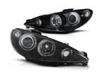 Koplamp units met Angel Eyes geschikt voor Peugeot 206, Nieuw, Peugeot, Verzenden