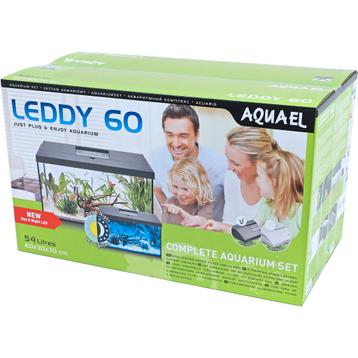 Aquarium Leddy 60 Day&Night Zwart - Aquael beschikbaar voor biedingen