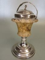 Oud Hollandse beker/bokaal met deksel, 1854 - Beker - .833, Antiek en Kunst