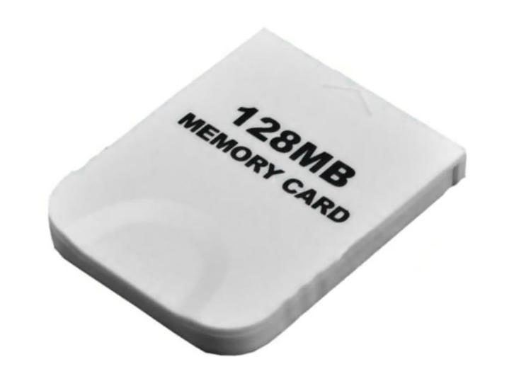 Nieuwe Gamecube Memory Card 128MB - Wit, Spelcomputers en Games, Spelcomputers | Nintendo GameCube, Nieuw, Ophalen of Verzenden