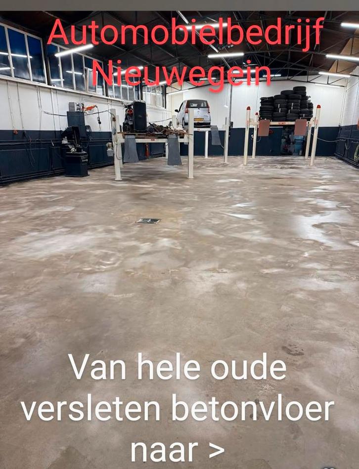 240m2-45kg 2K Epoxy GARAGEVLOER coating | Betoncoating Verf, Doe-het-zelf en Verbouw, Verf, Beits en Lak, 20 liter of meer, Wit