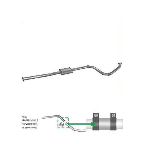 Middendemper Mitsubishi Lancer 2.0, Auto-onderdelen, Uitlaatsystemen, Verzenden