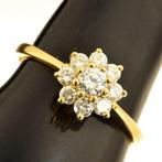 Ring - 18 karaat Geel goud Diamant (Natuurlijk), Sieraden, Tassen en Uiterlijk, Ringen, Nieuw