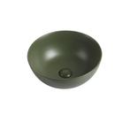 Waskom Verla 35x35x15cm mat groen inclusief afvoerplug, Doe-het-zelf en Verbouw, Sanitair, Verzenden, Nieuw
