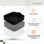 2dekans | Noswo Airfryer Siliconen Bakje - Set van 4, Witgoed en Apparatuur, Airfryers, Ophalen of Verzenden, Zo goed als nieuw