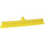 Vikan Hygiene combiveger geel 60 cm hard/zacht, Verzenden