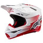 Alpinestars Supertech S-M10 Unite Helm Ece 22.06 Rood Wit, XXL, Nieuw met kaartje, Overige merken, Offroadhelm