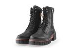Mustang Veterboots in maat 39 Zwart | 10% extra korting, Kleding | Dames, Schoenen, Verzenden, Zwart, Overige typen, Zo goed als nieuw