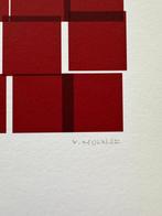 Vera Molnar (1924-2023) - Carré rouges, Antiek en Kunst