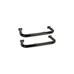 Rugged Ridge 3in Round Tube Side Steps Black 76-83 CJ5 -, Ophalen of Verzenden, Nieuw