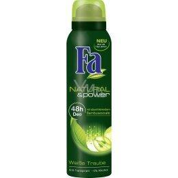 Fa Deodorant Spray Natural & Power Witte Druiven 200ml beschikbaar voor biedingen