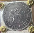 Italië, voorlopige regering van Venetië. 5 Lire 1848