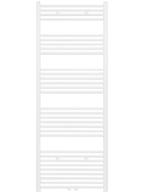 Handdoekradiator Mat Wit Geborsteld 180 x 60 cm 944 WATT, Ophalen of Verzenden, Nieuw, Bad