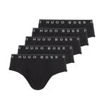 Hugo Boss 5-pack brief slips zwart (Onderbroeken en slips)