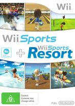 Wii Sports + Wii Sports Resort (Cardboard), Spelcomputers en Games, Games | Nintendo Wii, Zo goed als nieuw, Verzenden