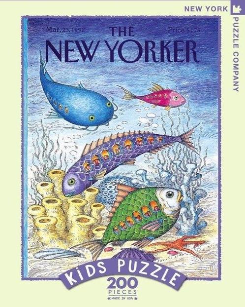Underwater Adventure - NYPC New Yorker Collectie Puzzel 200, Hobby en Vrije tijd, Denksport en Puzzels, Verzenden