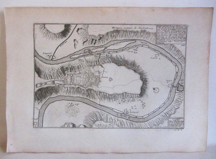 Frankrijk - Mont-Royal / Mosel; Nicolas de FER, (1646 -, Boeken, Atlassen en Landkaarten