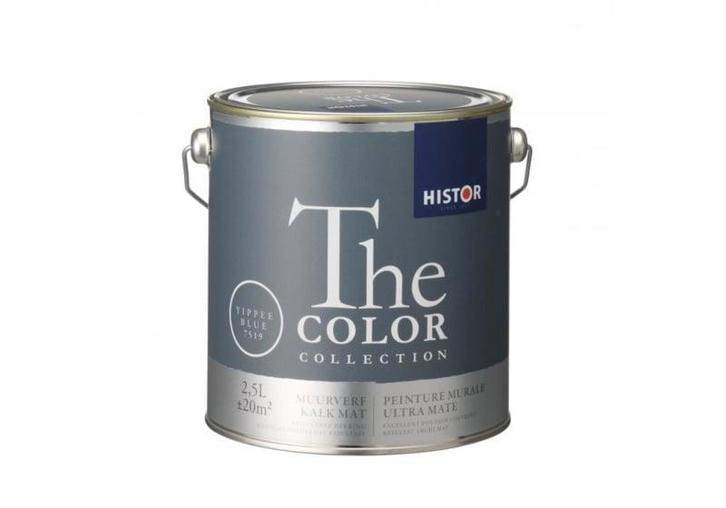 Histor The Color Collection KALKMAT - Yippee Blue 7519 -..., Doe-het-zelf en Verbouw, Verf, Beits en Lak, Verf, Blauw, Nieuw, Minder dan 5 liter