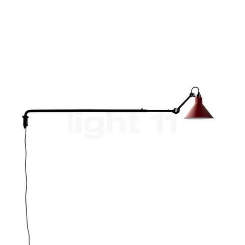 DCW Lampe Gras No 213 Wandlamp zwart, rood (Wandlampen), Huis en Inrichting, Lampen | Wandlampen, Nieuw, Verzenden