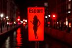 Lichtbord - Amsterdam Red-lights District , Escort lighted