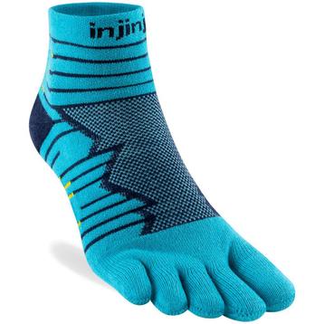 Injinji Ultra Run Mini-Crew  Hawaii blauw/Roze - 44-47