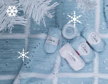 Haakpakket byClaire Kerstdeken Frozen beschikbaar voor biedingen