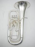 Gebruikte Euphonium Besson New Standard verzilverd, Muziek en Instrumenten, Blaasinstrumenten | Tuba's, Ophalen of Verzenden, Gebruikt