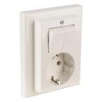 Stopcontact met schakelaar | Merten | System M, Verzenden, Nieuw