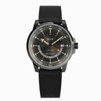 Jeux Horloge - Jeux Voyage GMT – Black Leather Edition -, Sieraden, Tassen en Uiterlijk, Horloges | Heren, Nieuw