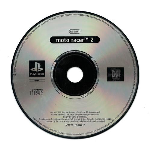 Moto Racer 2 (platinum)(losse disc) (PlayStation 1), Spelcomputers en Games, Games | Sony PlayStation 1, Gebruikt, Verzenden