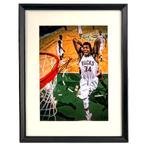 Gesigneerde foto van Giannis Antetokounmpo – Milwaukee Bucks, Verzenden, Nieuw, Foto of Kaart, Gesigneerd