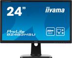 Iiyama Iiyama ProLite B2483HSU-B1DP B-Grade, Computers en Software, Monitoren, Iiyama, IPS, 24", Refurbished