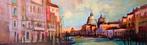 Cristina Bergoglio - Sunset in Venice, Antiek en Kunst, Kunst | Schilderijen | Modern