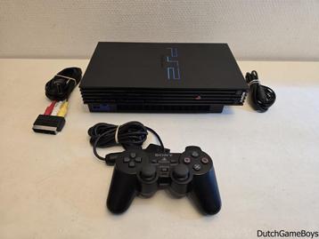 Playstation 2 / PS2 - Console - Fat Black + Controller beschikbaar voor biedingen