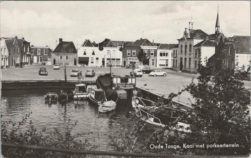 OUDE TONGE - Kaai met parkeerterrein, Verzamelen, Ansichtkaarten | Nederland, Verzenden