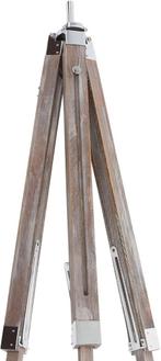 Jago® Staande lamp met statief van hout - LED, E27, in hoogt, Verzenden, Nieuw
