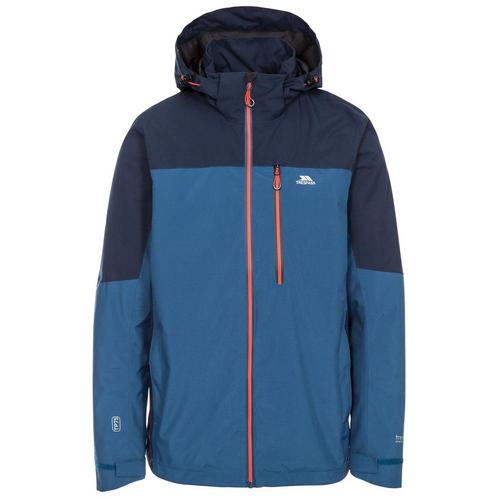 -51% Trespass  Trespass Heren tappin waterdichte jas met cap, Kleding | Heren, Jassen | Zomer, Blauw, Nieuw, Verzenden
