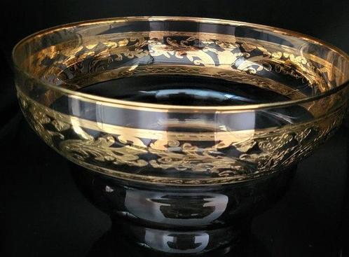 antica cristalleria italiana - Tafelmiddenstuk - luxe zware, Antiek en Kunst, Antiek | Meubels | Tafels