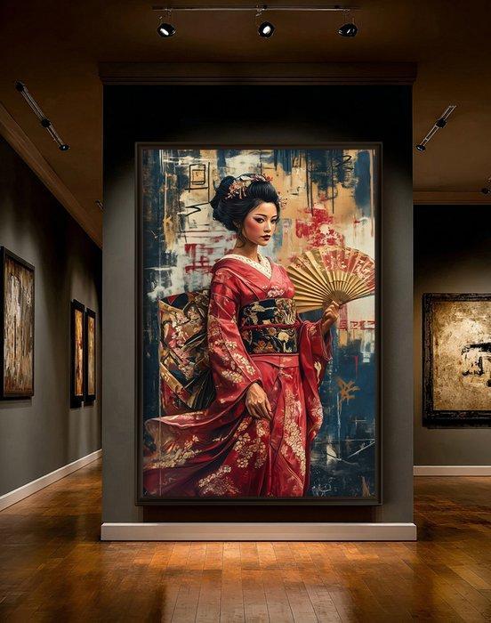 BJarco (1988) - Crimson Held Breath · XXL, Antiek en Kunst, Kunst | Designobjecten