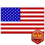 Luxe Amerikaanse vlag - Amerika versiering, Hobby en Vrije tijd, Ophalen of Verzenden, Nieuw