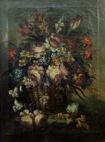 Scuola lombarda (XVIII-XIX) - Composizione floreale